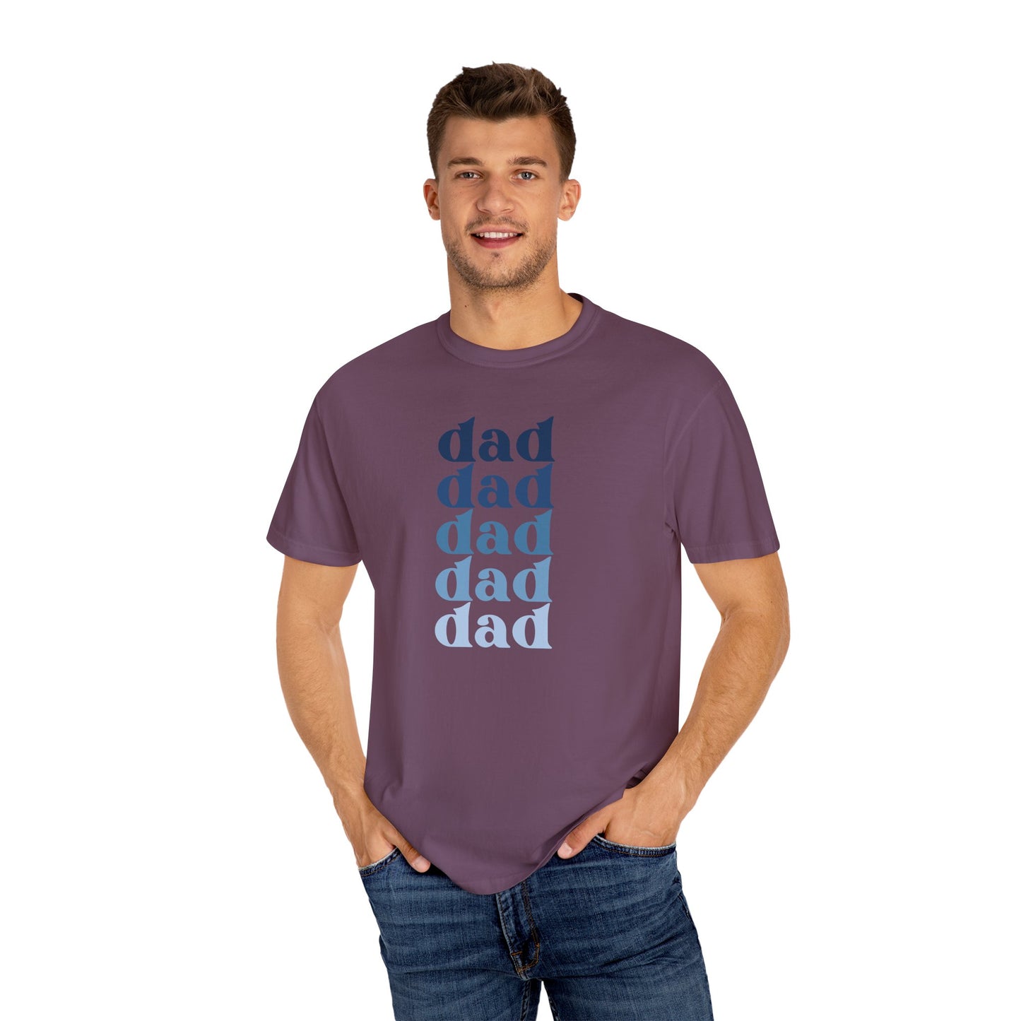 Dad (Blue) - Comfort Colors Shirt