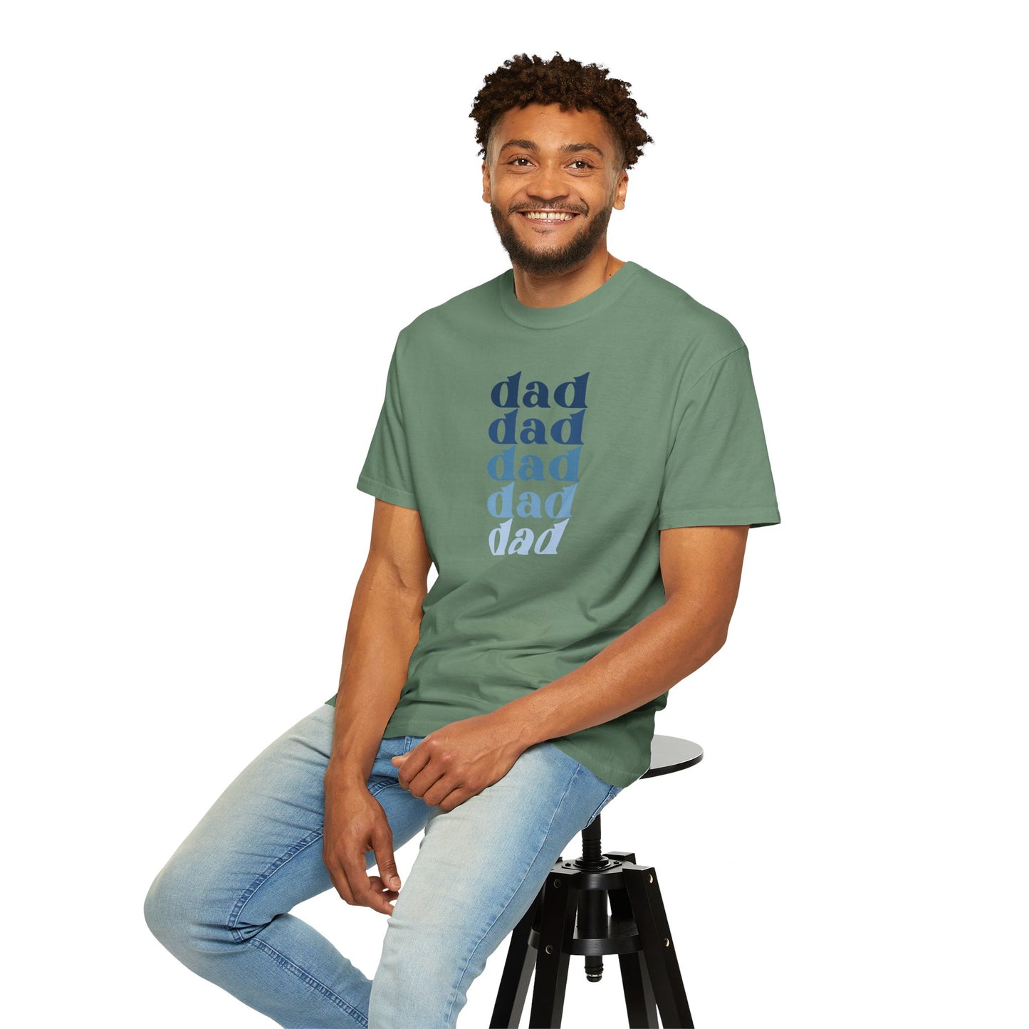 Dad (Blue) - Comfort Colors Shirt