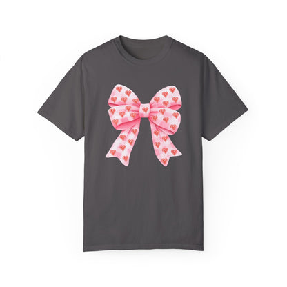 Pink Bows & Hearts - Comfort Colors Shirt