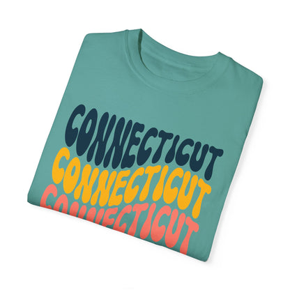 Retro Connecticut - Comfort Colors Shirt
