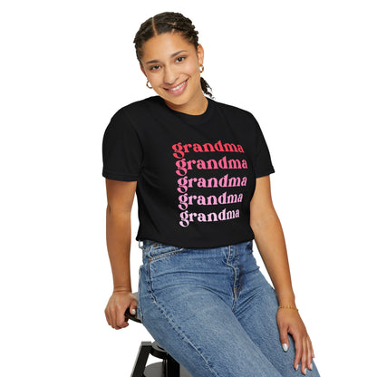 Grandma (Pink) - Comfort Colors Shirt