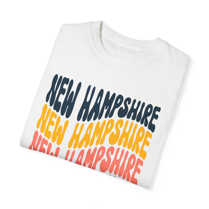 Retro New Hampshire - Comfort Colors Shirt