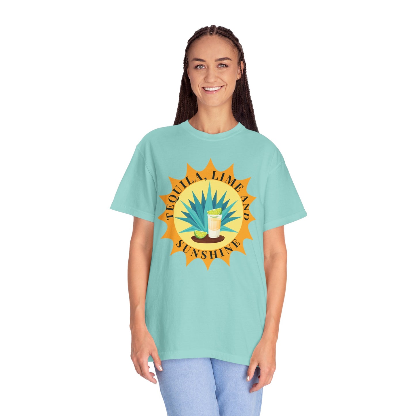 Tequila, Lime And Sunshine - Comfort Colors Shirt