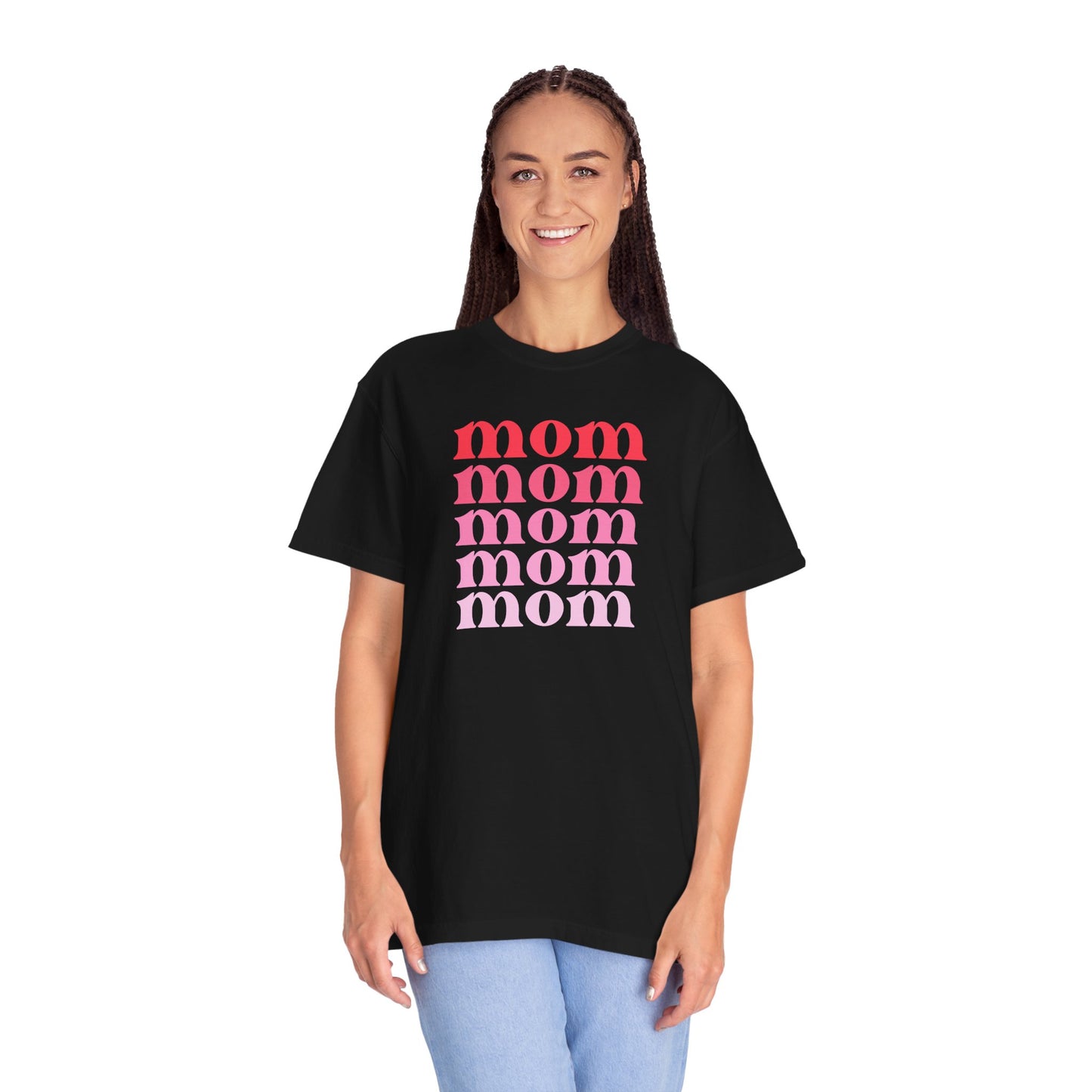 Mom (Pink) - Comfort Colors Shirt