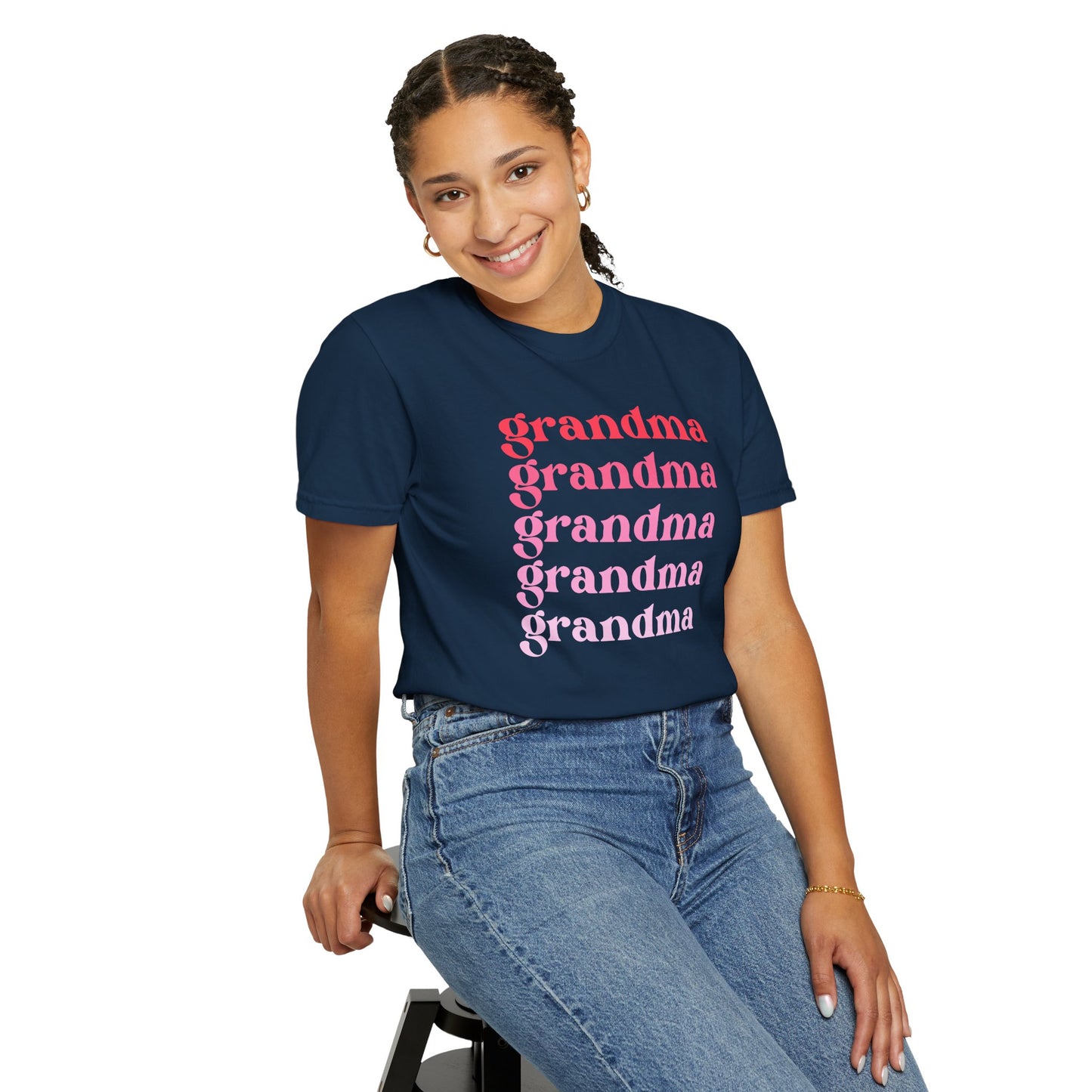 Grandma (Pink) - Comfort Colors Shirt