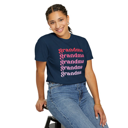 Grandma (Pink) - Comfort Colors Shirt