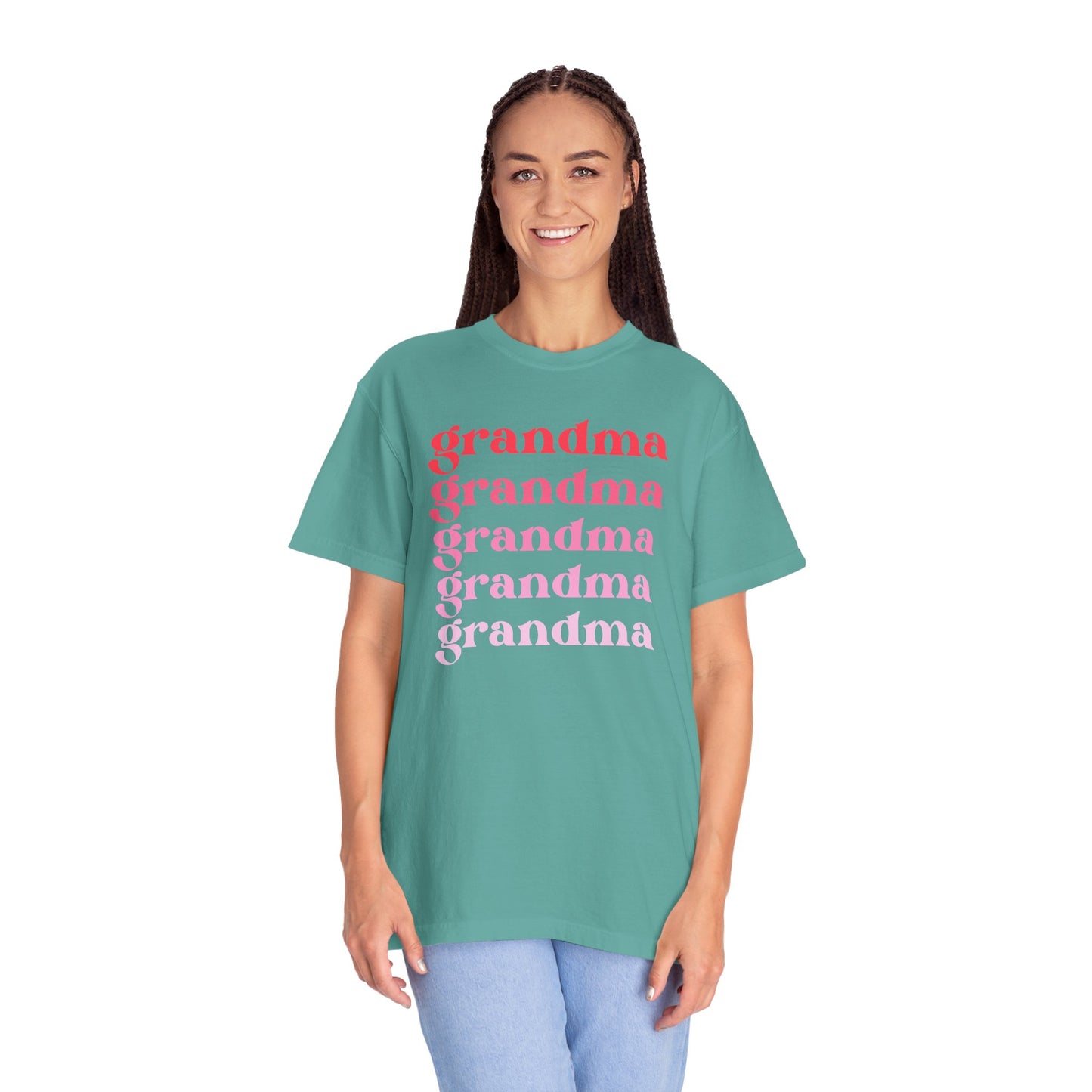 Grandma (Pink) - Comfort Colors Shirt