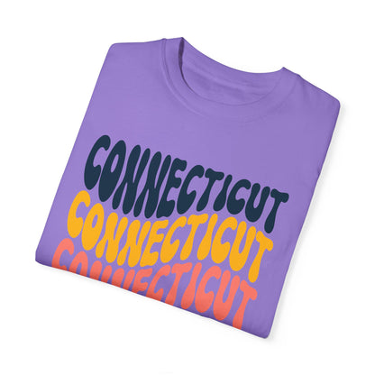 Retro Connecticut - Comfort Colors Shirt
