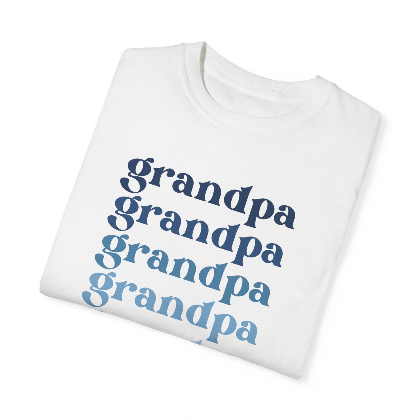 Grandpa (Blue) - Comfort Colors Shirt