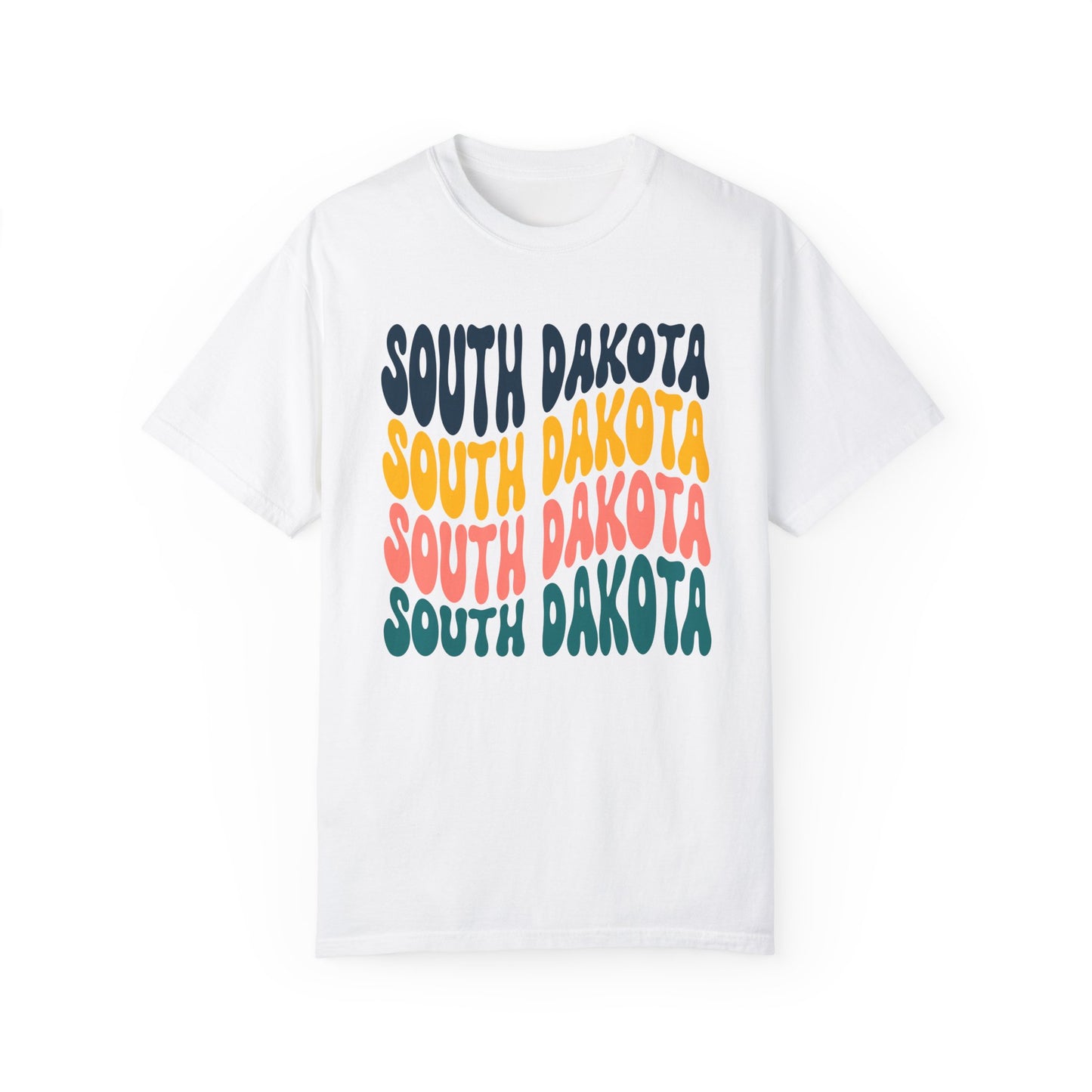 Retro South Dakota - Comfort Colors Shirt