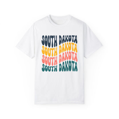 Retro South Dakota - Comfort Colors Shirt