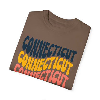 Retro Connecticut - Comfort Colors Shirt