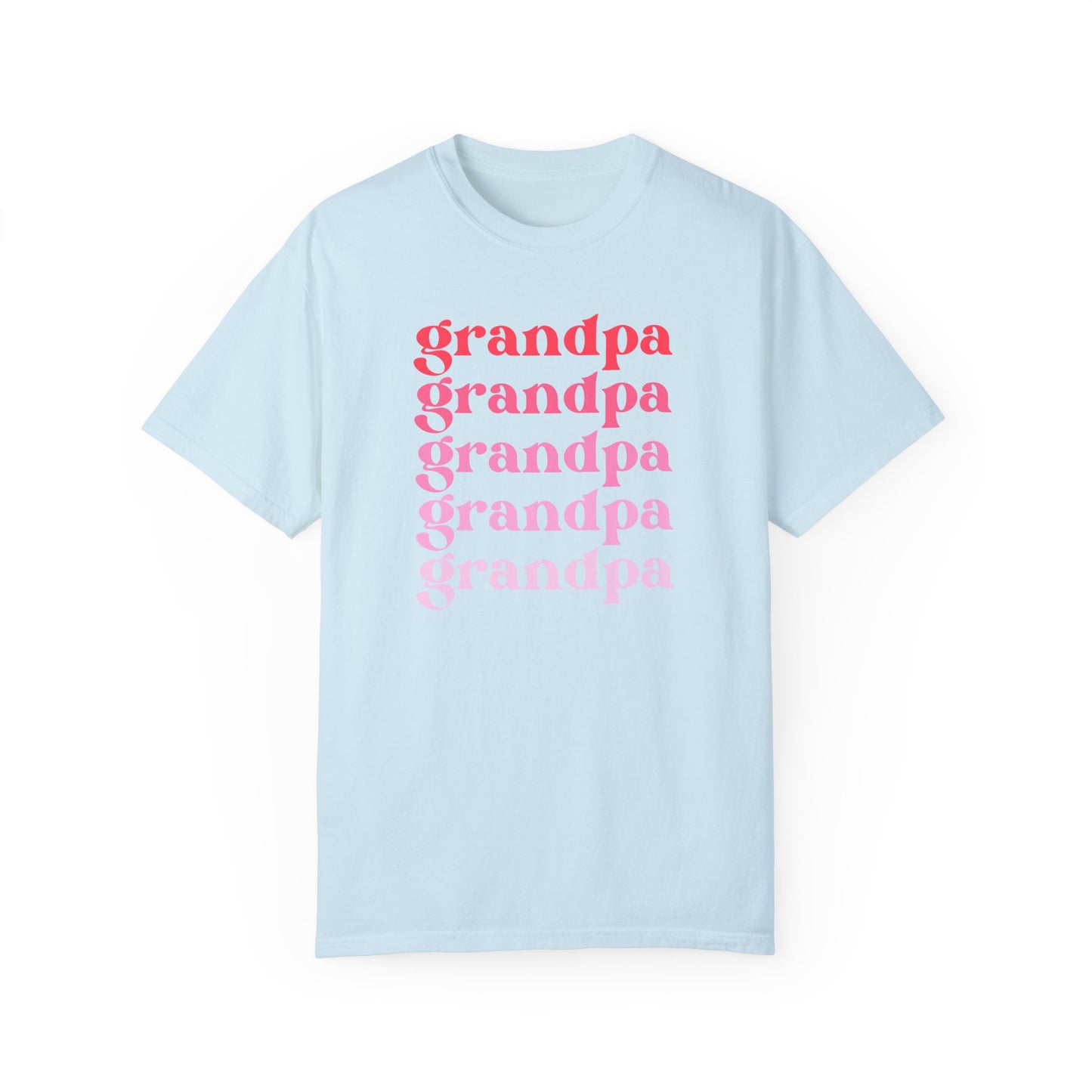 Grandpa (Pink) - Comfort Colors Shirt