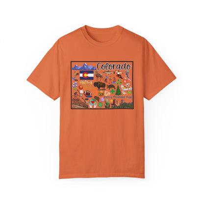Beautiful State of Colorado - Comfort Colors Shirt