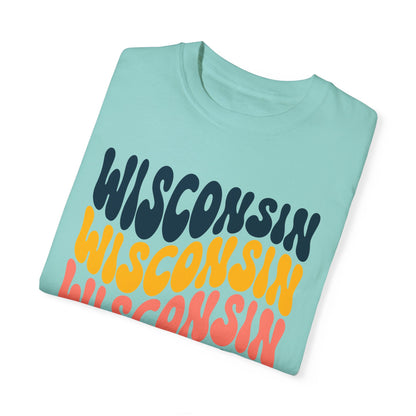 Retro Wisconsin - Comfort Colors Shirt