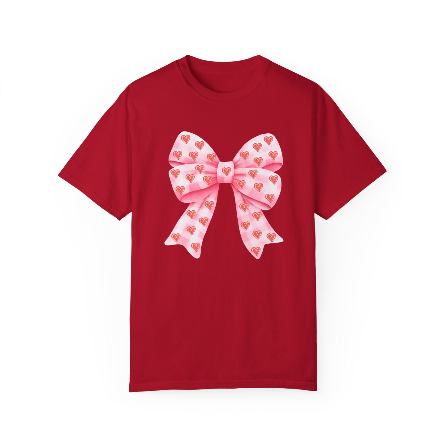Pink Bows & Hearts - Comfort Colors Shirt