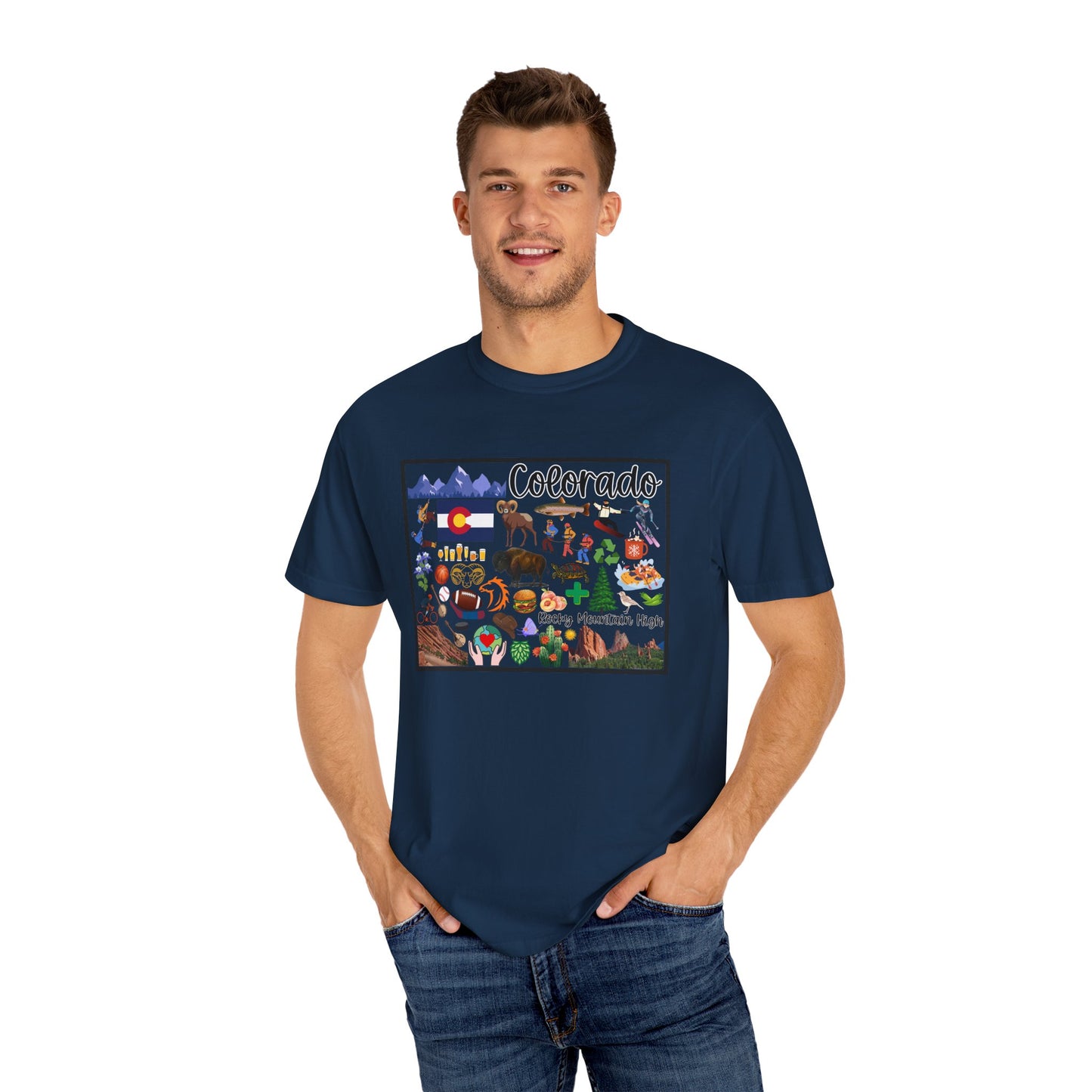Beautiful State of Colorado - Comfort Colors Shirt