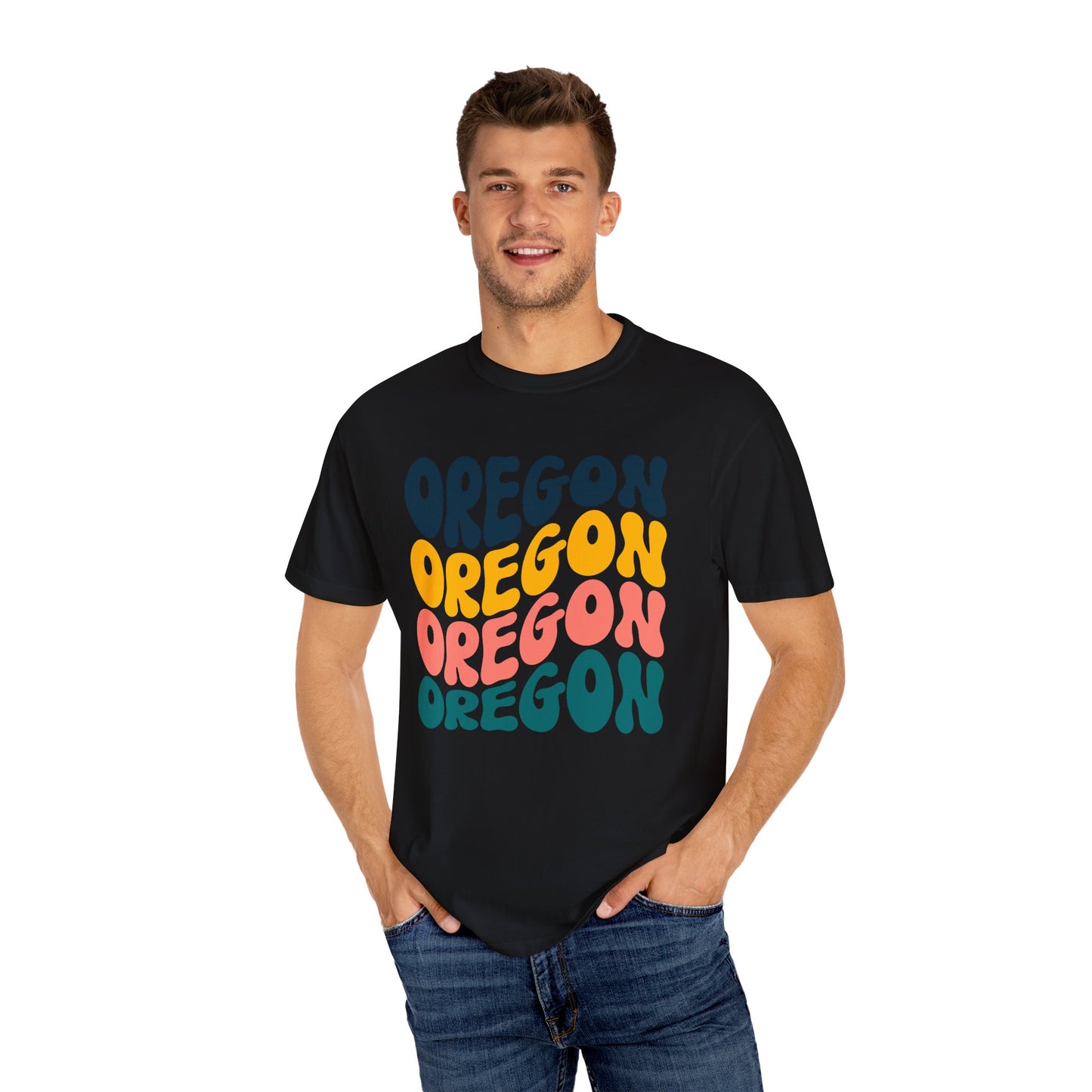 Retro Oregon - Comfort Colors Shirt