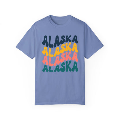 Retro Alaska - Comfort Colors Shirt