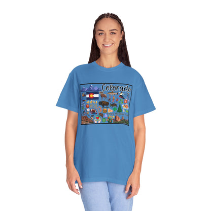 Beautiful State of Colorado - Comfort Colors Shirt