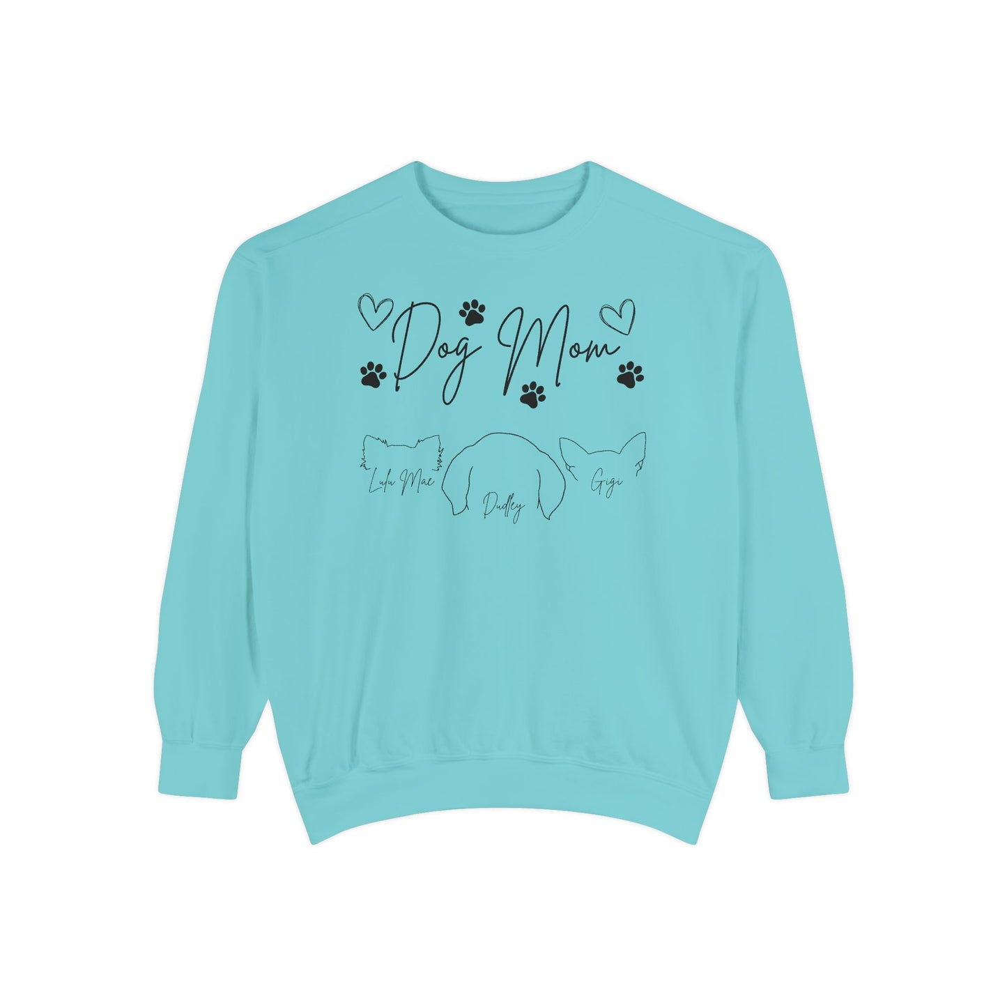 Dog Mom *Customize/Personalize* - Comfort Colors Sweatshirt