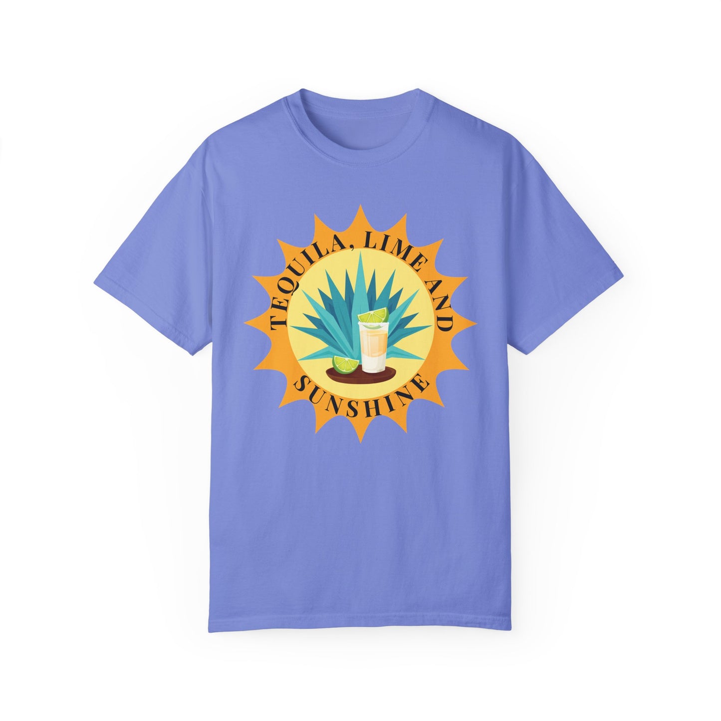 Tequila, Lime And Sunshine - Comfort Colors Shirt