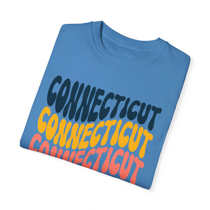 Retro Connecticut - Comfort Colors Shirt
