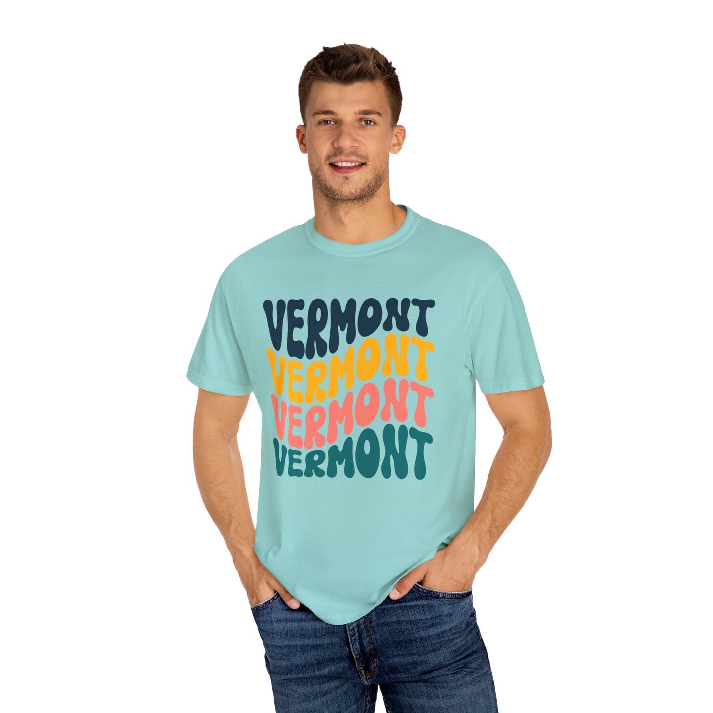 Retro Vermont - Comfort Colors Shirt