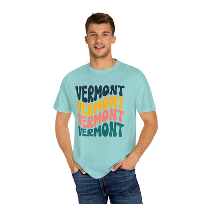 Retro Vermont - Comfort Colors Shirt
