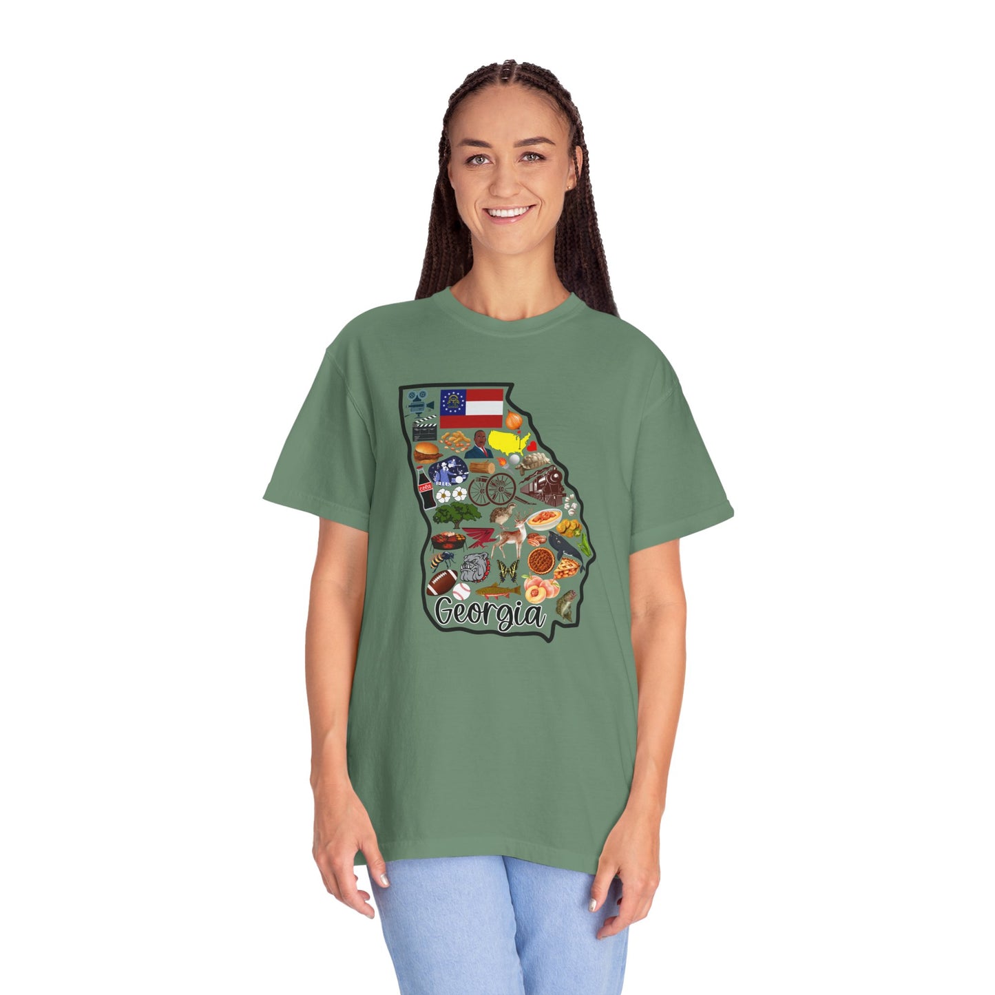 Beautiful State of Georgia - Comfort Colors Shirt