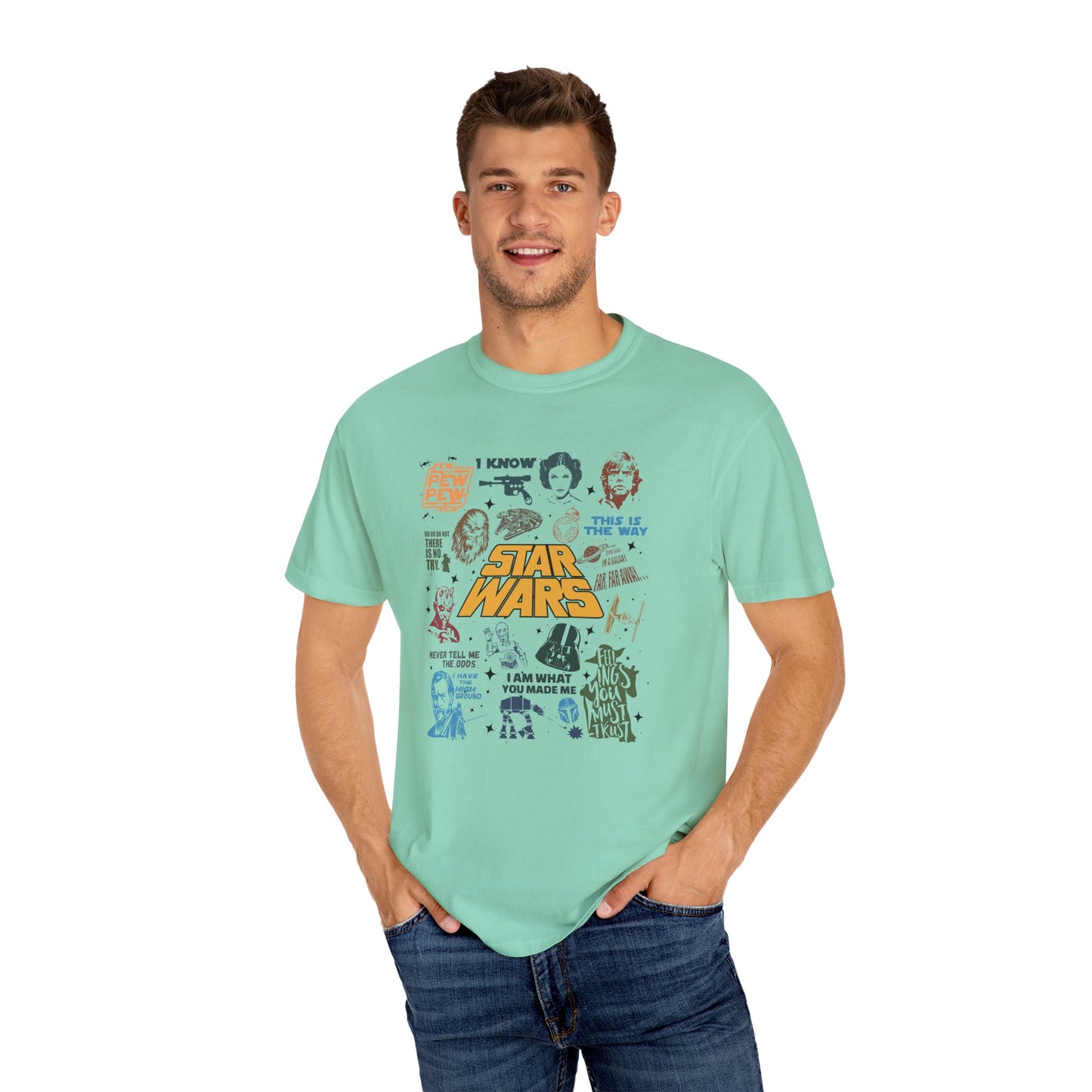 Star Wars Collage - Comfort Colors Shirt