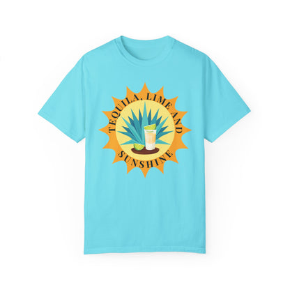Tequila, Lime And Sunshine - Comfort Colors Shirt