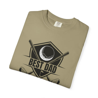 Best Dad By Par - Comfort Colors Shirt
