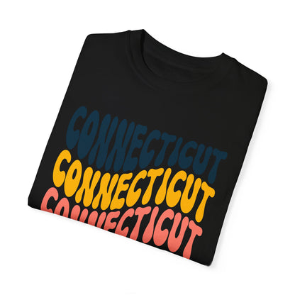 Retro Connecticut - Comfort Colors Shirt