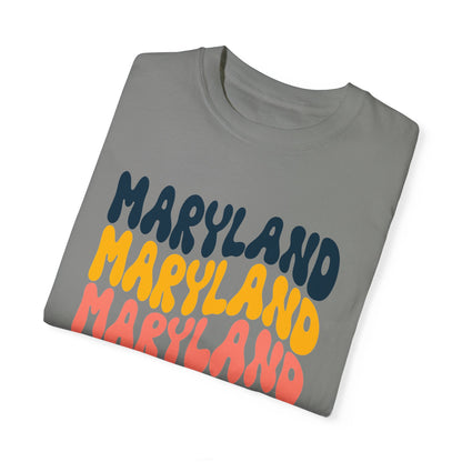 Retro Maryland - Comfort Colors Shirt