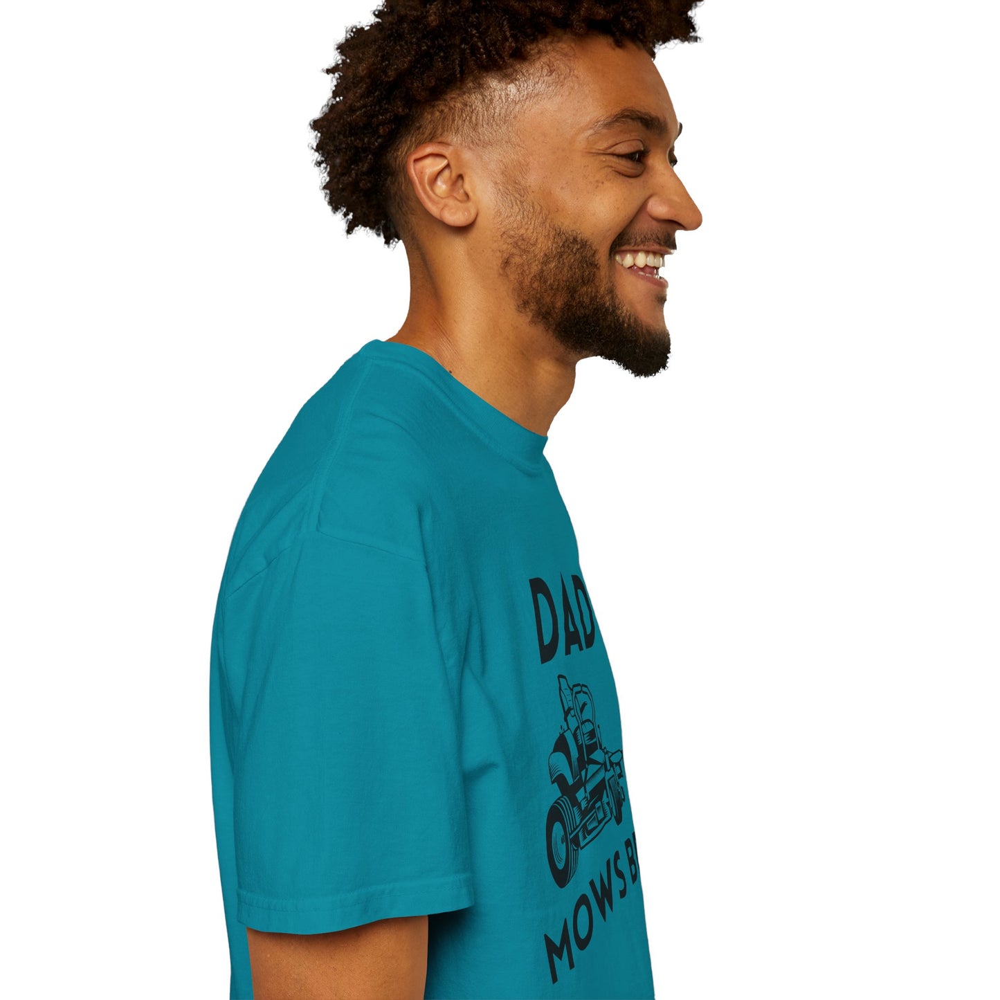 Dad Mows Best - Comfort Colors Shirt