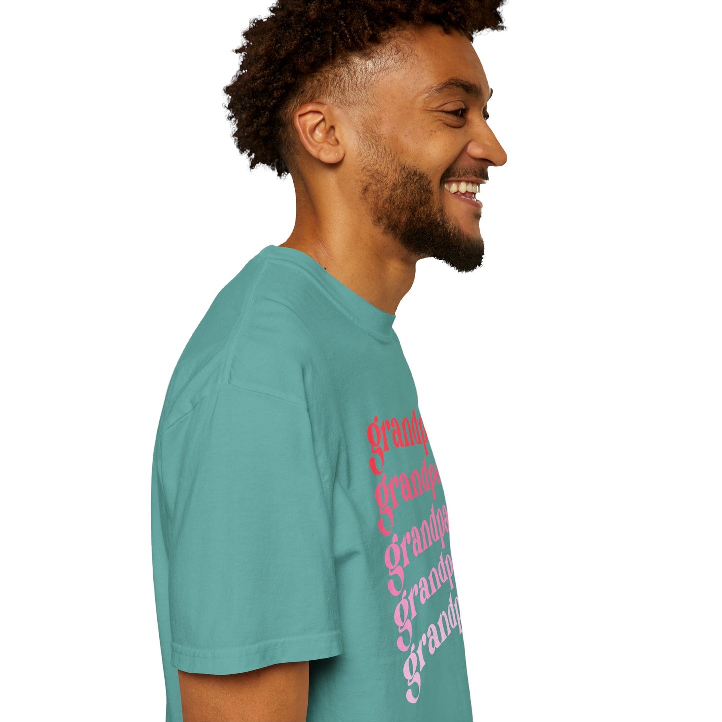 Grandpa (Pink) - Comfort Colors Shirt