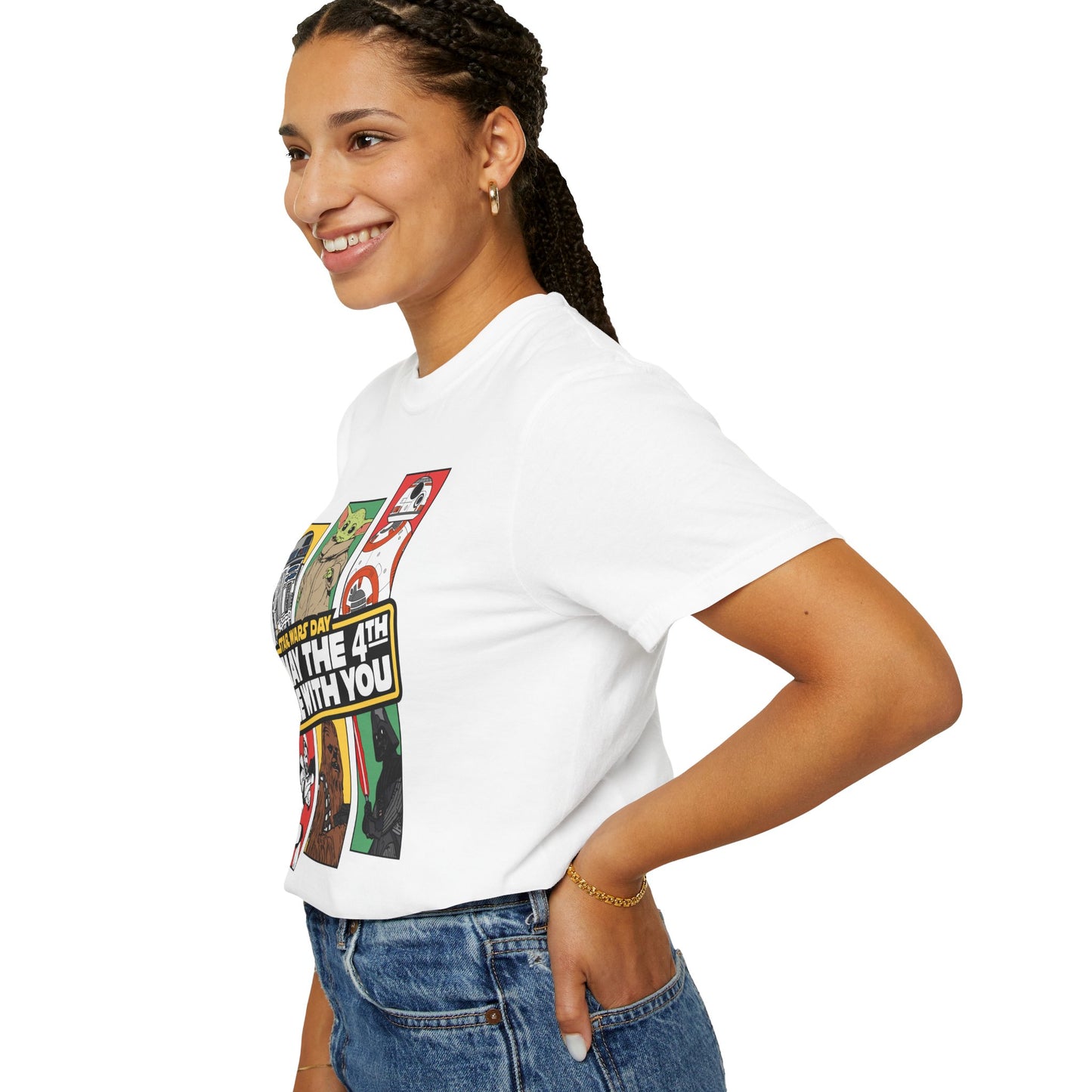 Star Wars Day Pop Art Collage - Comfort Colors Shirt