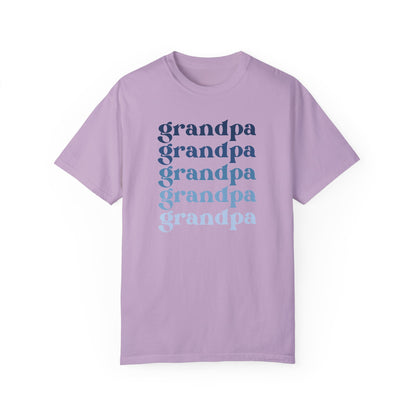 Grandpa (Blue) - Comfort Colors Shirt