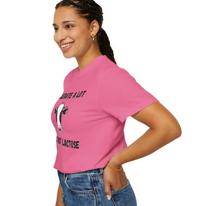 I Tolerate A Lot But Not Lactose - Comfort Colors Shirt
