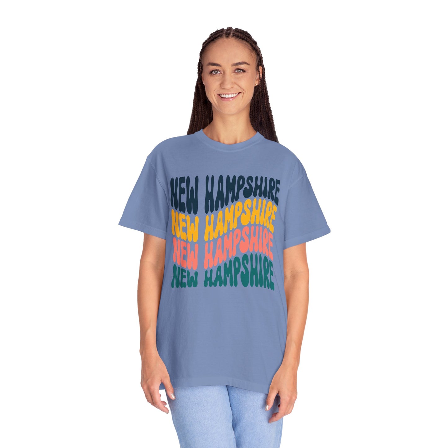 Retro New Hampshire - Comfort Colors Shirt