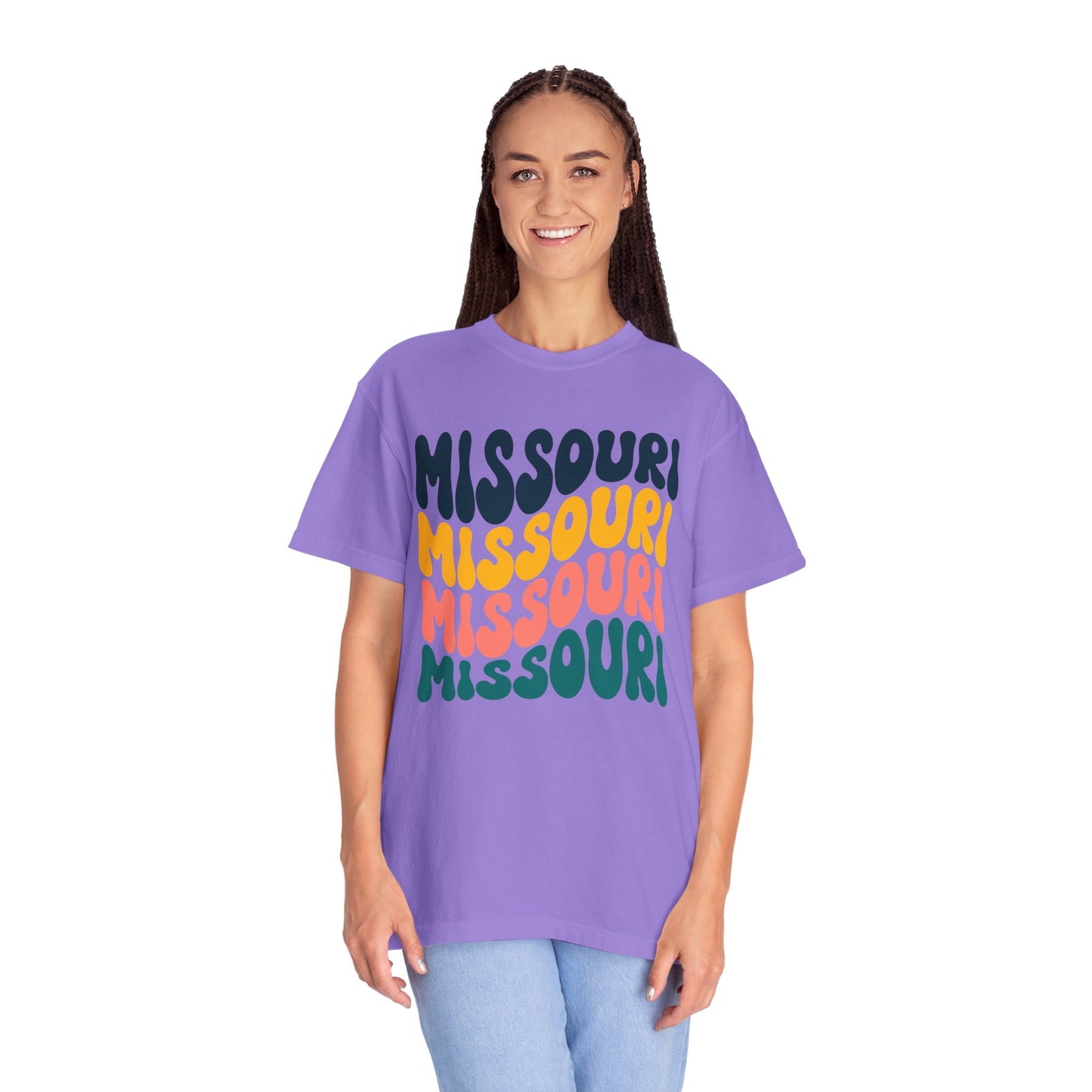 Retro Missouri - Comfort Colors Shirt