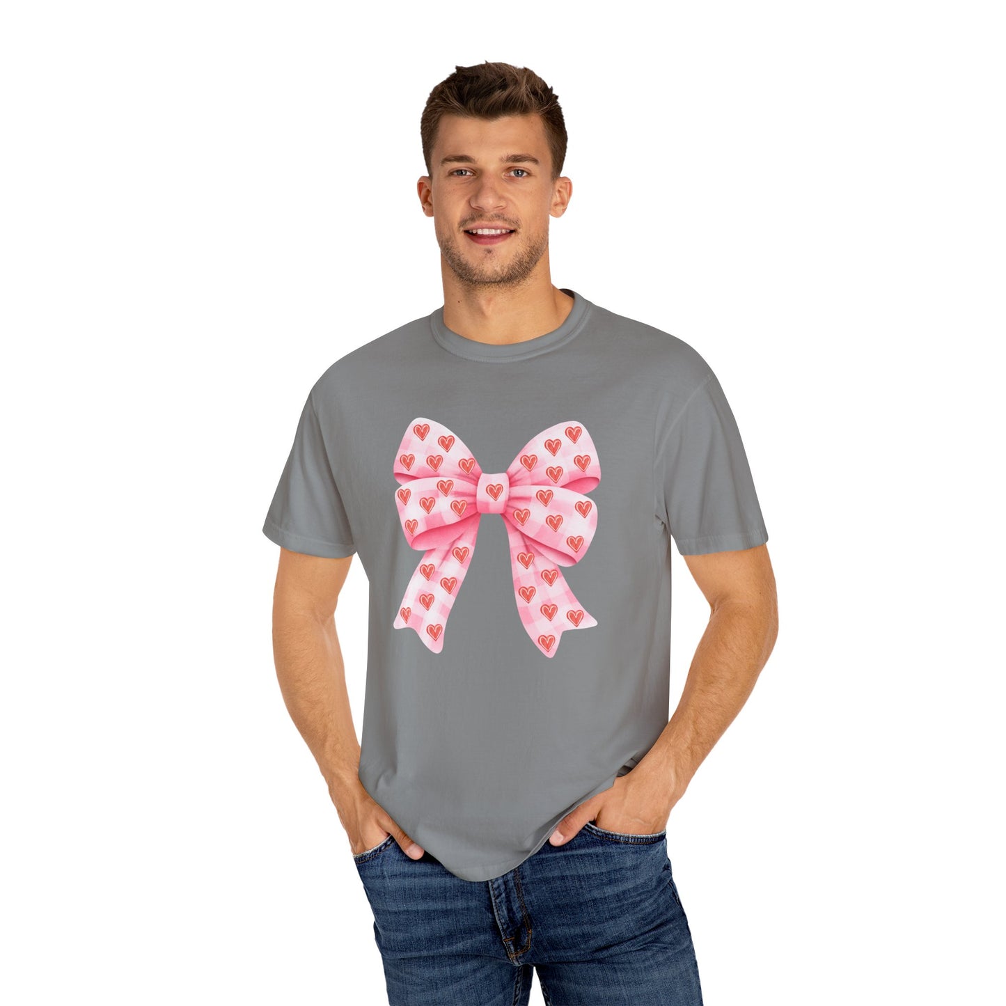 Pink Bows & Hearts - Comfort Colors Shirt