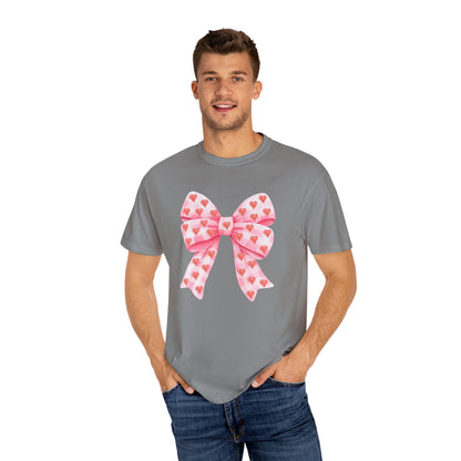 Pink Bows & Hearts - Comfort Colors Shirt