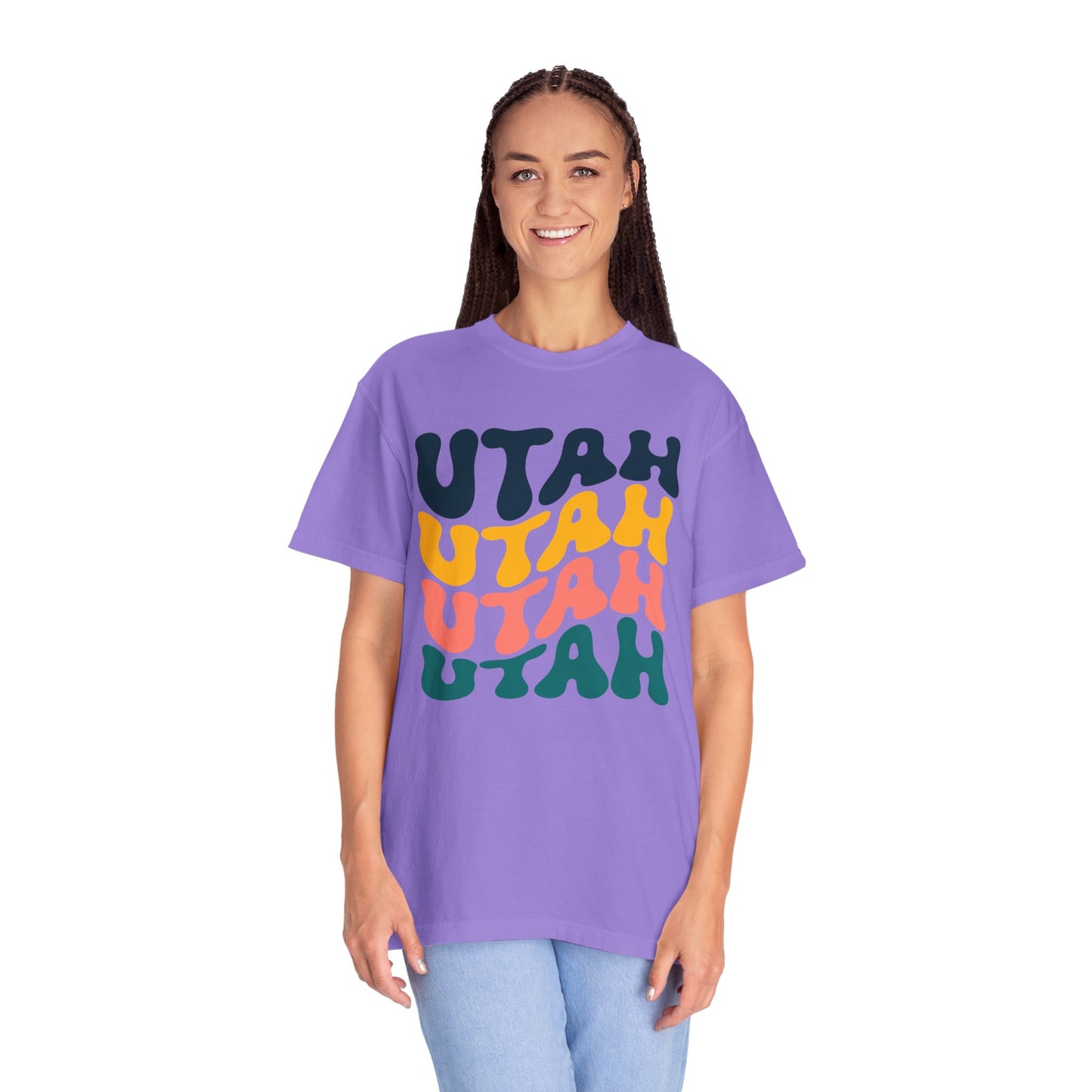 Retro Utah - Comfort Colors Shirt