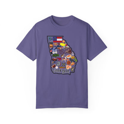 Beautiful State of Georgia - Comfort Colors Shirt