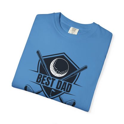 Best Dad By Par - Comfort Colors Shirt