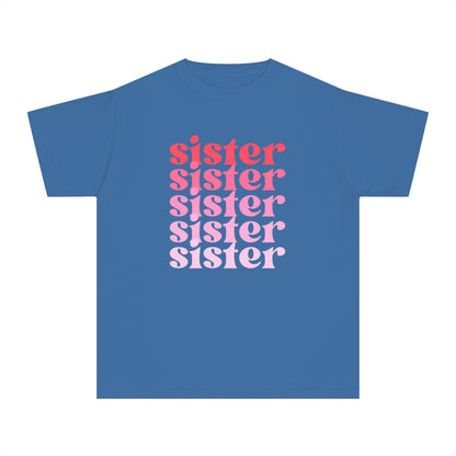 Sister - Pink - (Youth) Comfort Colors Shirt